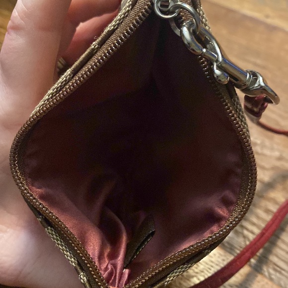 Coach canvas wristlet - Picture 3 of 4